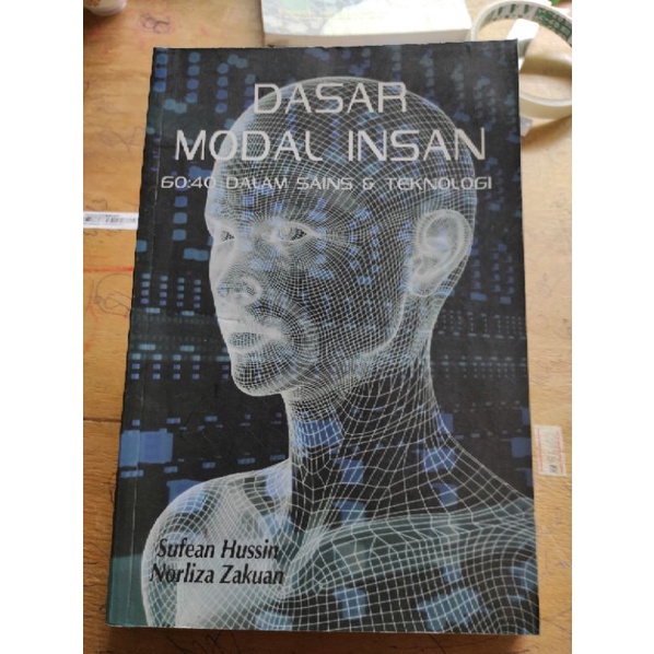 DASAR MODAL INSAN 60:40 DALAM SAINS & TEKNOLOGI SUFEAN HUSSIN & NORLIZA ZAKUAN TINTA PUBLISHERS