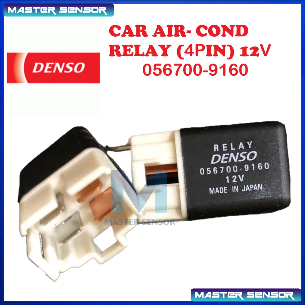 ( 4 PIN ) ORIGNAL DENSO LAMP LAMPU AIRCOND FUEL PUMP RELAY 0567009160