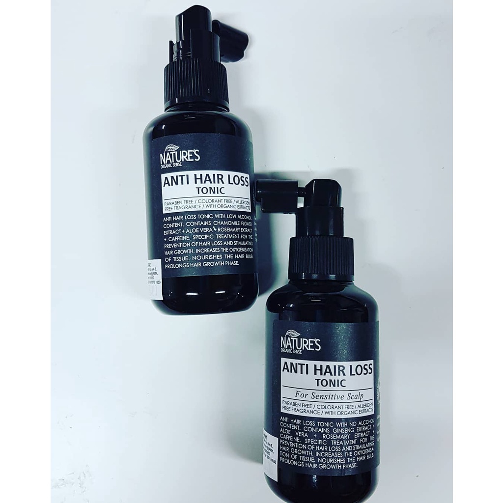 [FREE SHIPPING] NATURE'S ORGANIC SENSE HAIR TONIC 100ML (NATURES) [FREE