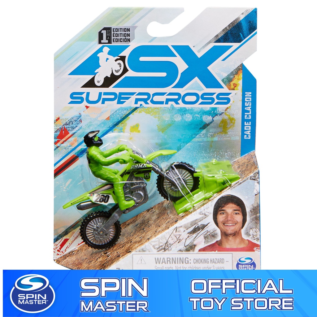 [Original] Supercross 1:24 Die Cast Motorcycle - Cade Clason Toys for ...