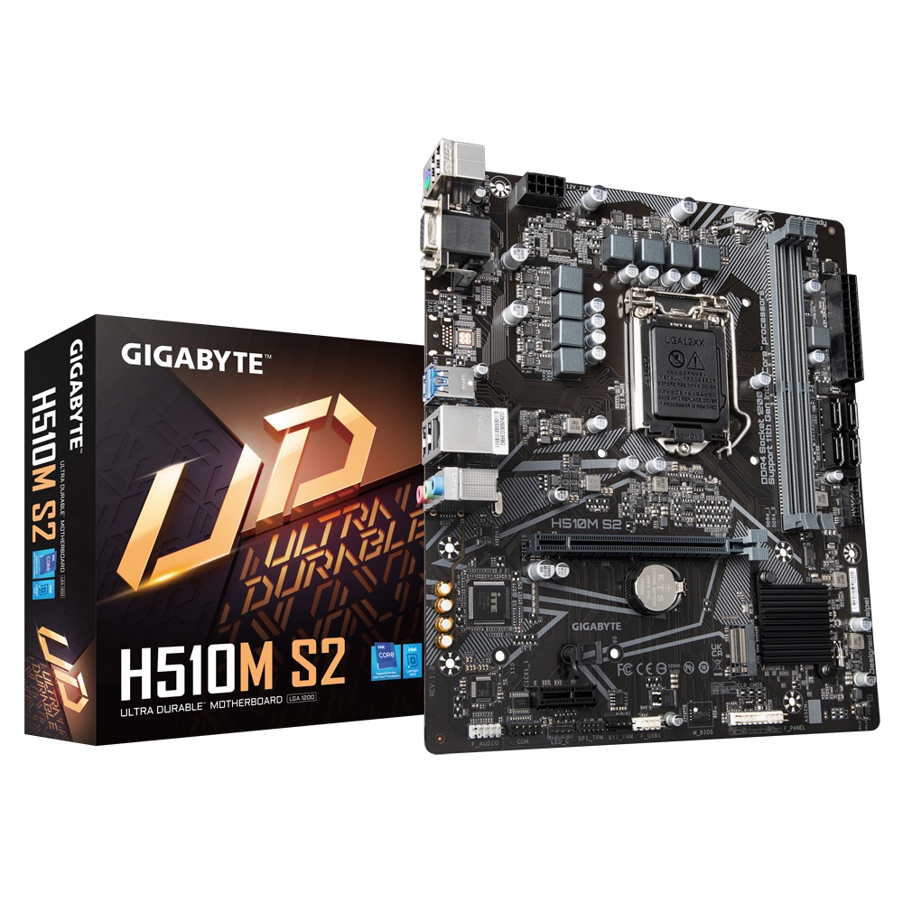 Gigabyte H510M S2 10th 11th Gen Mainboard | LGA 1200 Mobo | Shopee Malaysia