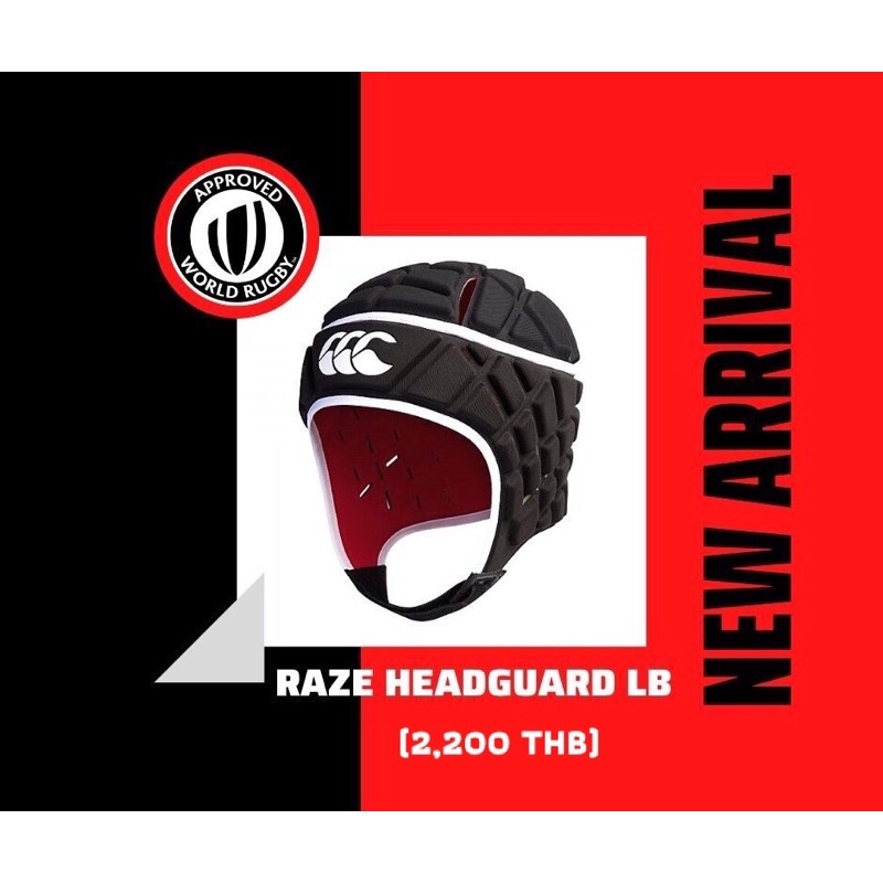 Rugby Headguard Head Gear Canterbury Raze Junior LB Authentic Hat 1 Seller