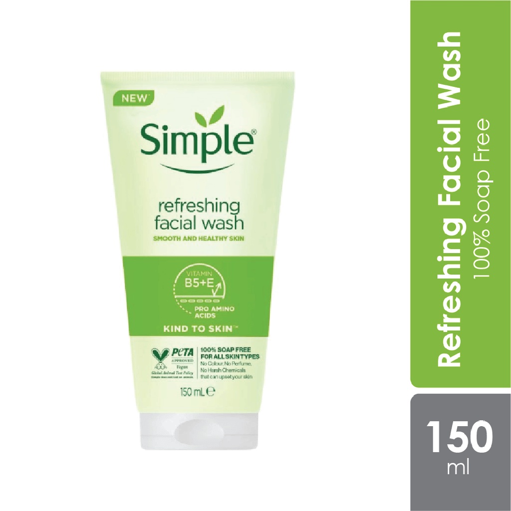 Simple Refreshing Facial Wash Gel (150ml)