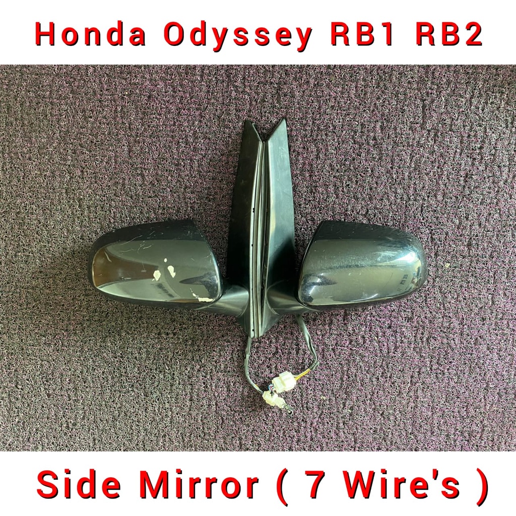 Honda Odyssey RB1 RB2 Auto Flip Side Mirror ( 7 Wires ) / Door Side