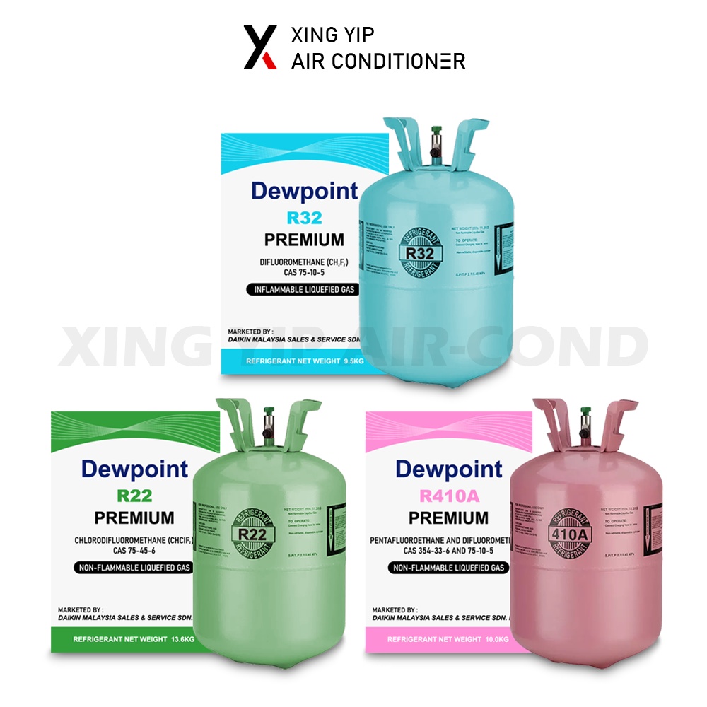 Dewpoint Refrigerant Gas R22 / R32 / R410a Gas Air Cond / Refrigeration