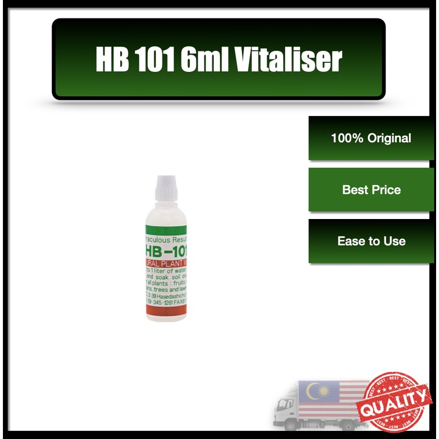 HB-101 All Purpose Organic Plant Vitaliser 6ml | Shopee Malaysia