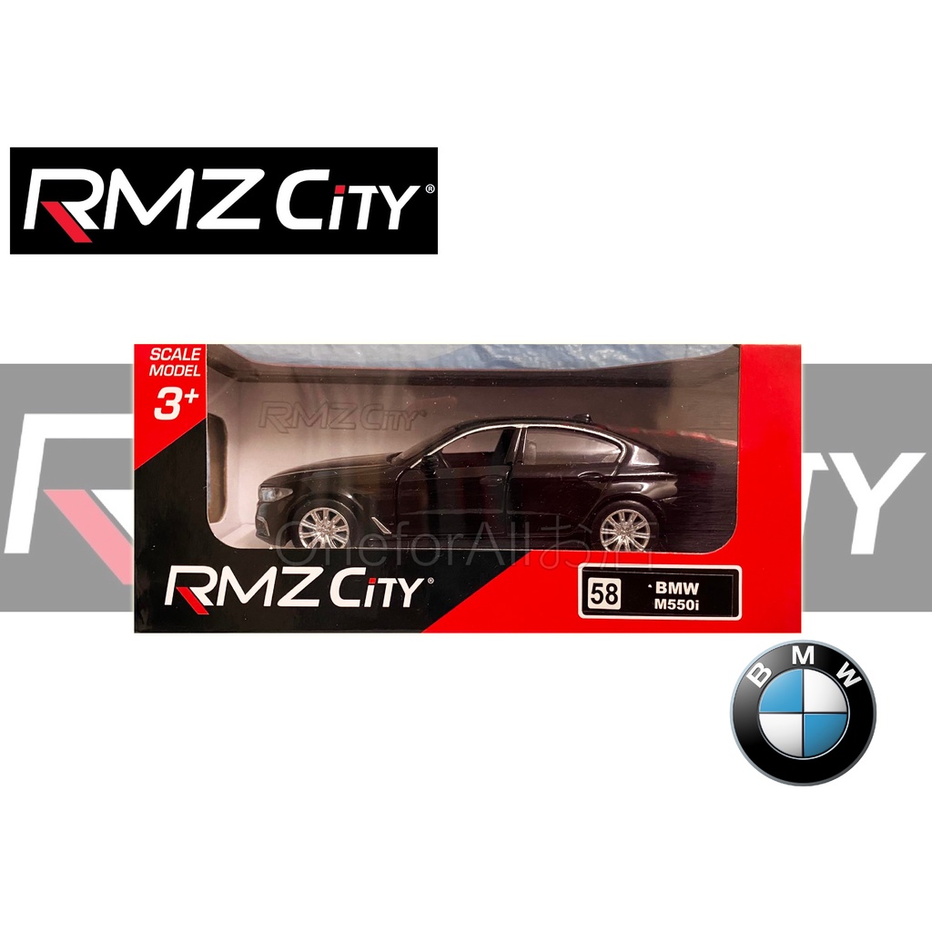 RMZ City BMW M550i Black 1/32 1/34 1/36 Diecast Car Model Collection ...