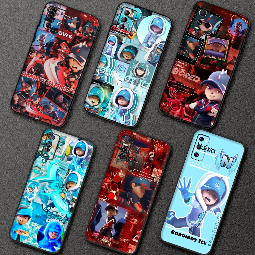 Vivo Y5S Y11 Y11S Y20i Y20S Y17 Y12 Y15 Y19 Y20 Y30 Y50 boboiboy gempa Cartoon silicone phone case