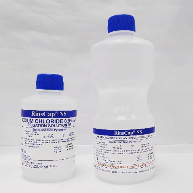 Rinscap Normal Saline Sterile Water for Irrigation Sodium Chloride 0.9