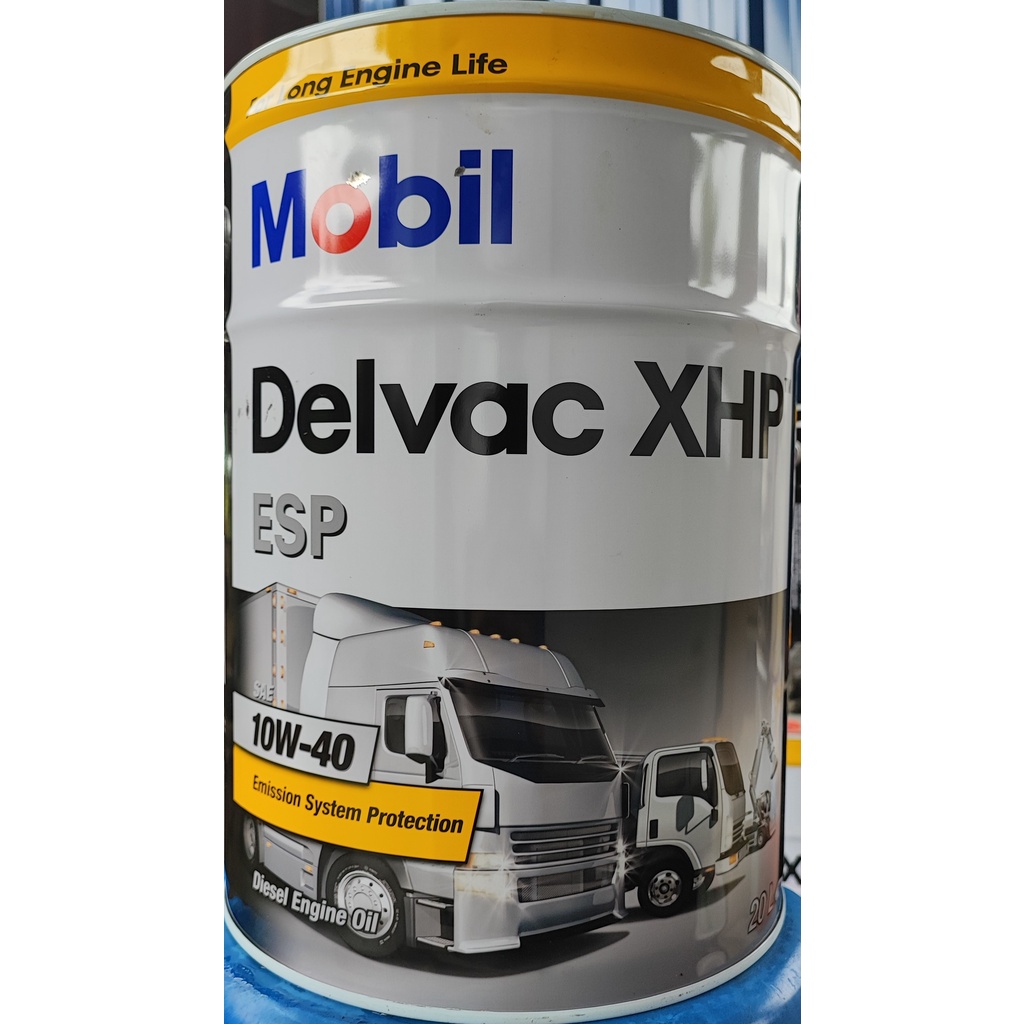 4L Mobil Delvac XHP ESP 10W-40 (CK-4) | Shopee Malaysia