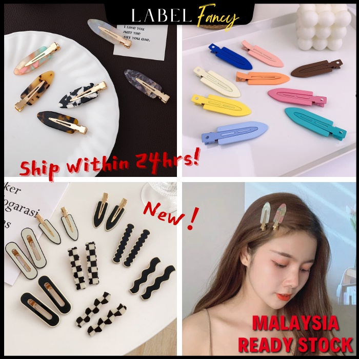 [Ready Stock] Seamless Hair Pin Korean Hair Clip for Women Fringe