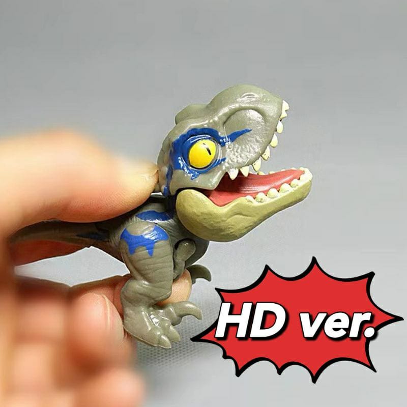 Essential Premium Kids Toys Dinosaur Mini Dino Animal Figure Cute Finger Bite - Image 2