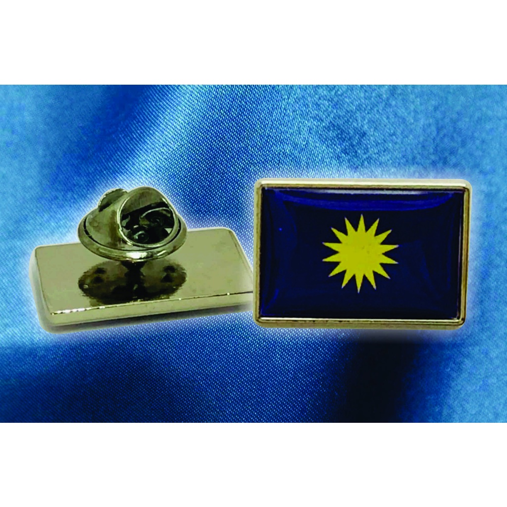 MCA Lambang Politik Parti Kolar Pin, Politik Parti Logo Kolar Pin, Pilihan Raya Pin , Premium Flag Pin