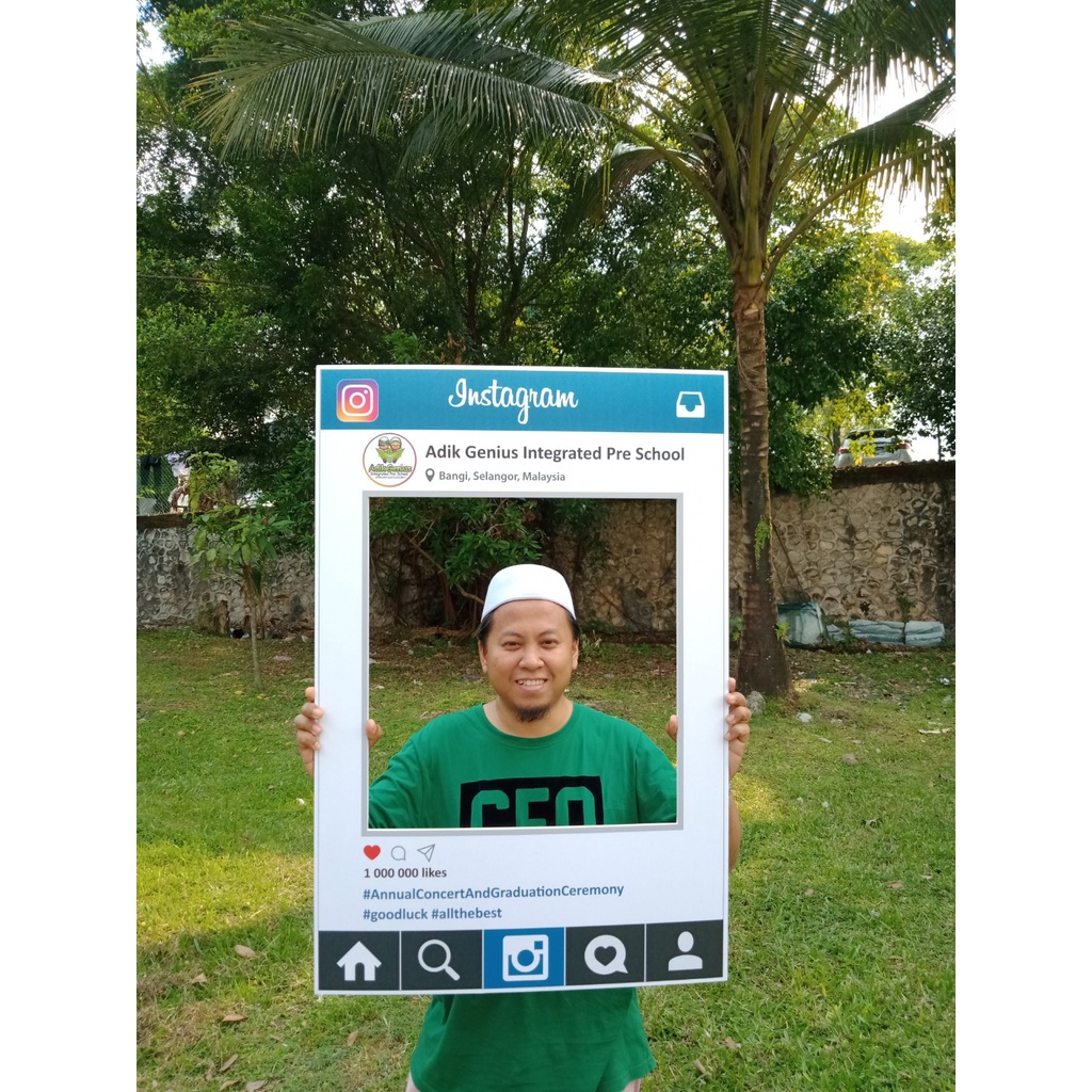 Frame foam board 5mm prop A1 (2x3ft) Photo booth Fun Photography Wedding Birthday Photoshoot