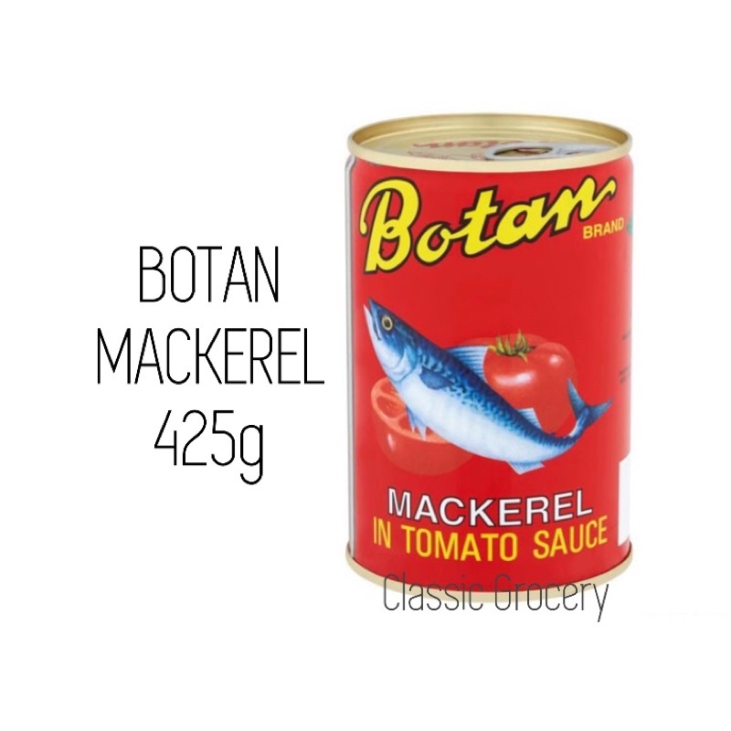 Botan Mackerel In Tomato Sauce 425g Shopee Malaysia