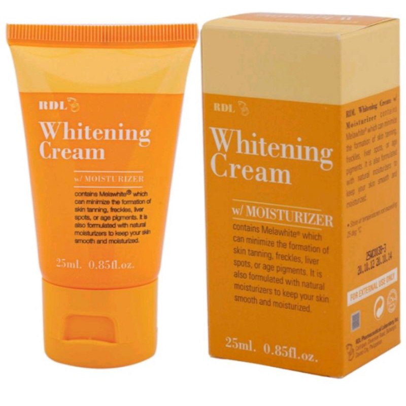 Philippine product RDL sunblock cream and whitening cream Shopee Malaysia