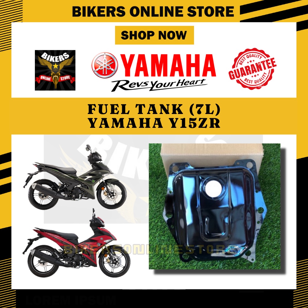 FUEL TANK 7L YAMAHA Y15ZR YSUKU Y15 100 BEST GUARANTEED TANGKI MINYAK