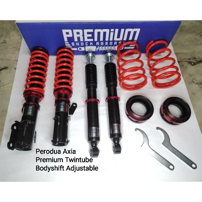 Perodua Axia Premium P Series Twintube Hi Low Bodyshift Adjustable Shopee Malaysia