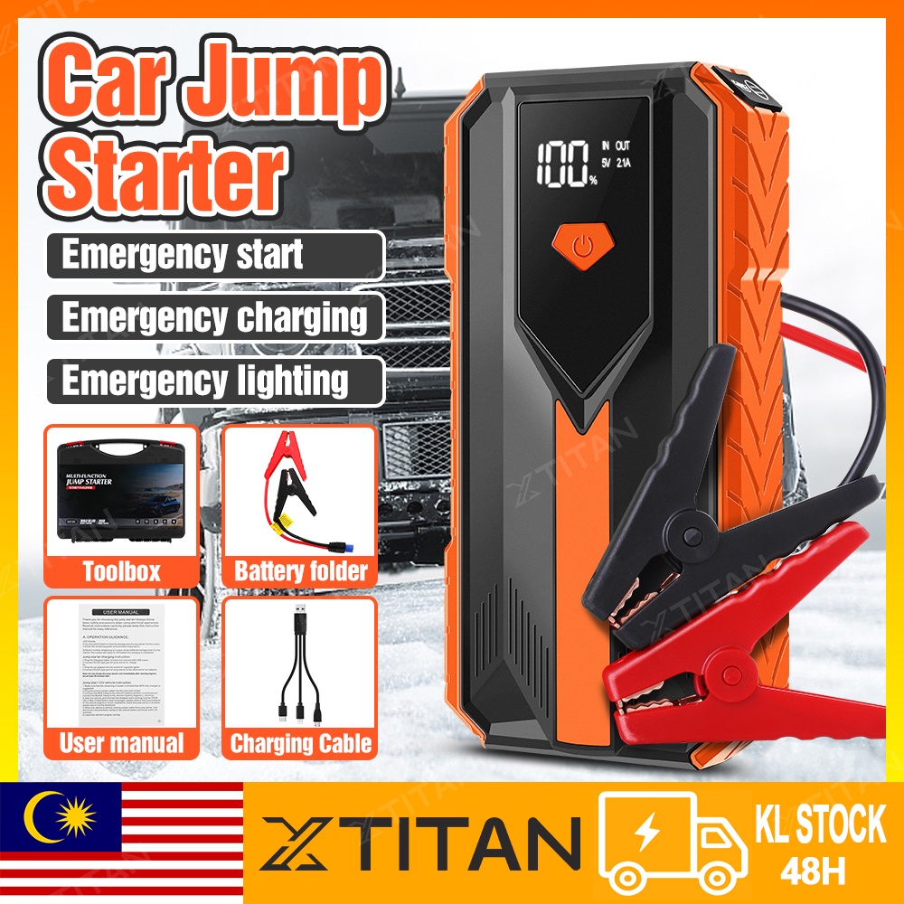 【KL Stock】Jump start car power bank jumper kereta powerbank Car ...