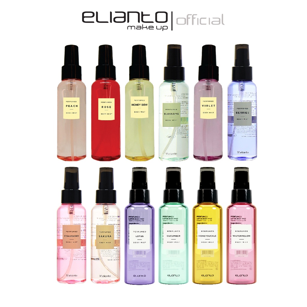 Elianto Perfumed Body Mist (100ml) Shopee Malaysia