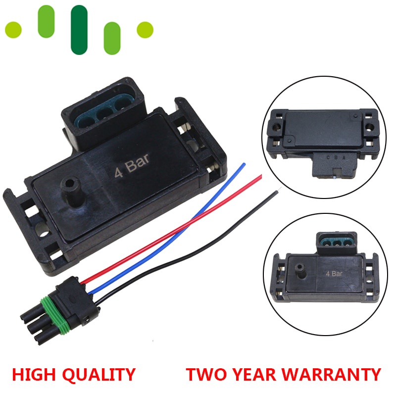 100 Test 4Bar 4 Bar 58 Psi 58psi Turbo Boost Pressure MAP Sensor For