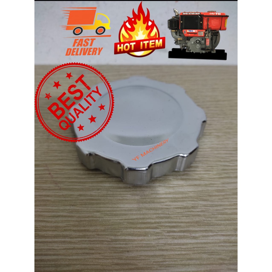 READY STOCK (Heavy Duty) Kubota Vikyno Rv70 Rv125 Fuel tank cap (HIGHT