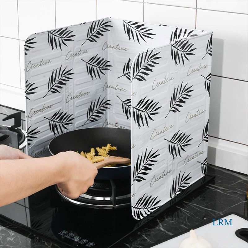LRM Kitchen Cooker Shield Splash Guard Cooking Frying Oil Splash Screen