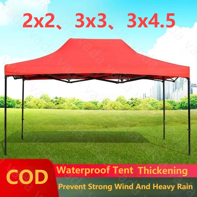 10x10 Ft Roof Night Market Canopy Camping Tent Khemah Kanopi Frame