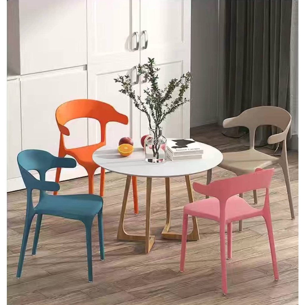 FREE SHIPPING!!! ESTY Designer Chair Simple & Nice Plastic Dining Chair / Kerusi Makan