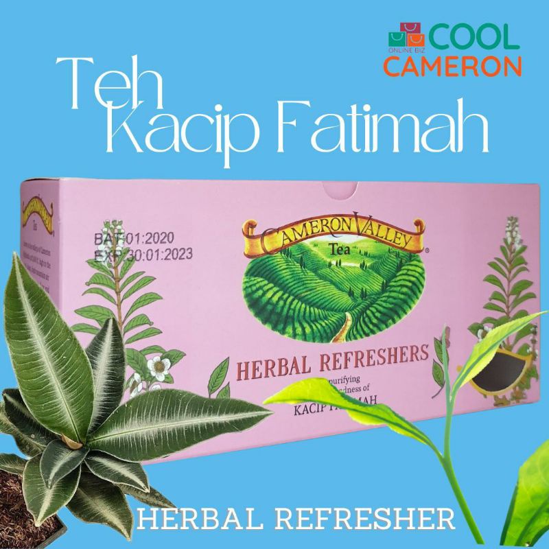 Tea Teh Kacip Fatimah Herbal Refresher Cameron Valley Tea