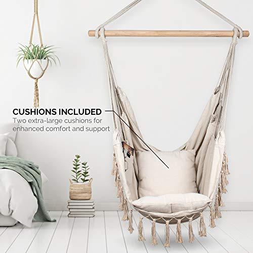 Nordic Hanging Rope Hammock Swing Chair Lounge Lazy Sofa Seat Garden