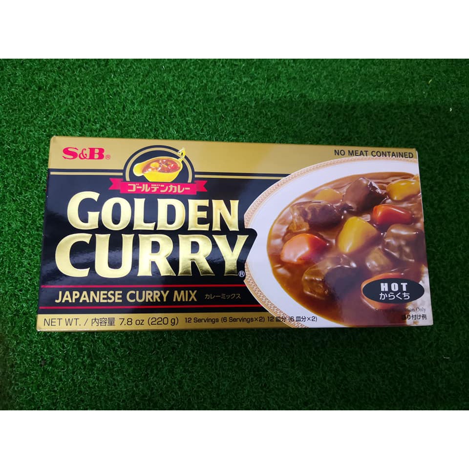 S&B GOLDEN CURRY HOT 220G | Shopee Malaysia