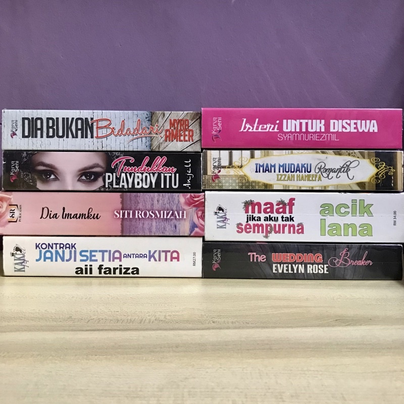 NOVEL KONDISI 6/10 ANJELL DIA IMAMKU SITI ROSMIZAH KONTRAK JANJI SETIA ANTARA KITA DIA BUKAN BIDADARI THE WEDDING BREAKE