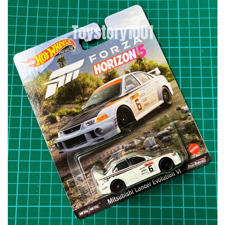 Ready Stock Hot Wheels Premium Mitsubishi Lancer Evolution Vi Forza Horizon 5 Real Riders 2373