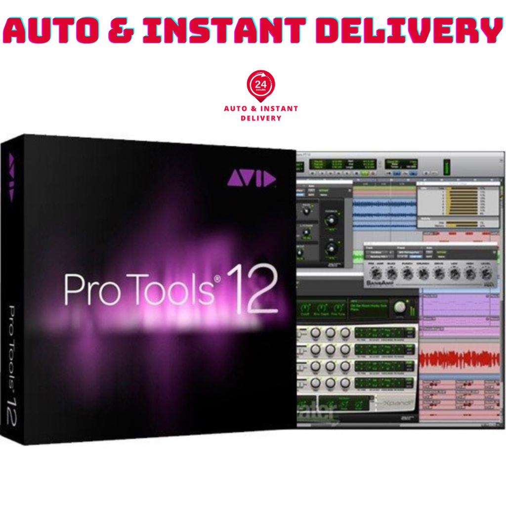 [AUTO & INSTANT DELIVERY] ProTools 12.5 Music Production Software (Windows)