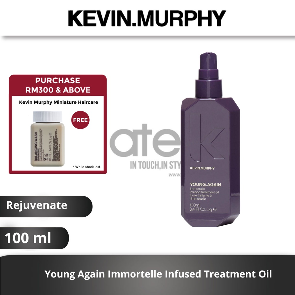 Kevin Murphy Young Again Immortelle Infused Treatment Oil 100ml | Shopee  Malaysia
