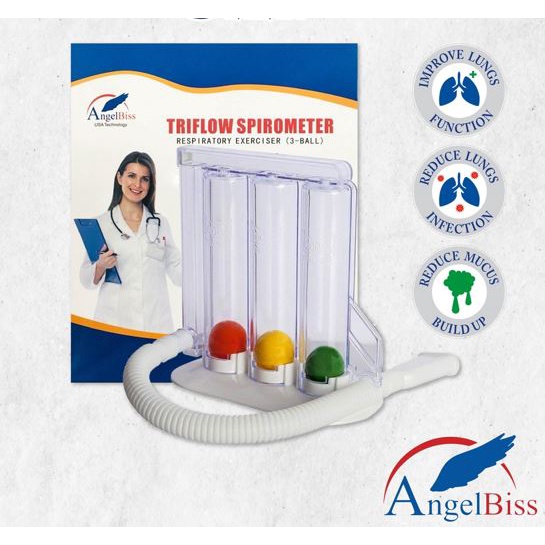 Angelbiss TriFlow Spirometer (TRI-1200) | Shopee Malaysia