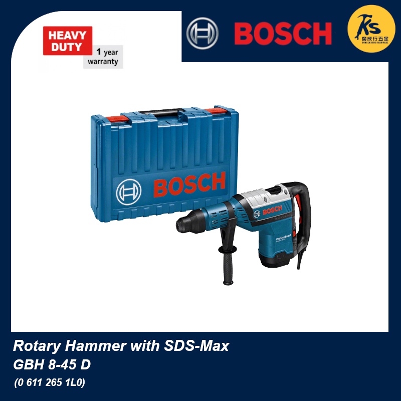 BOSCH Rotary Hammer with SDSMax GBH 845 D Professional ( 0 611 265