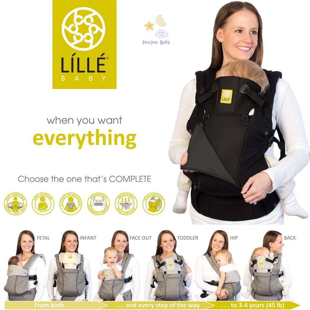 Lillebaby: Complete All Seasons Baby Carrier | Shopee Malaysia