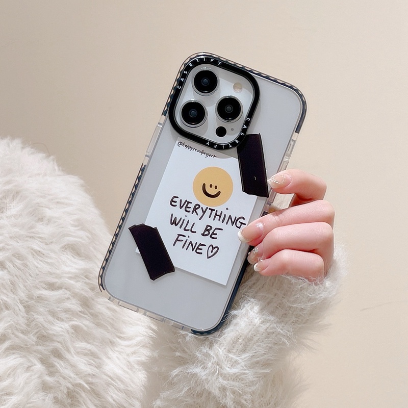 Casetify Everything Will be Fine Case For iPhone 14 Plus 11 12 13 Pro X ...