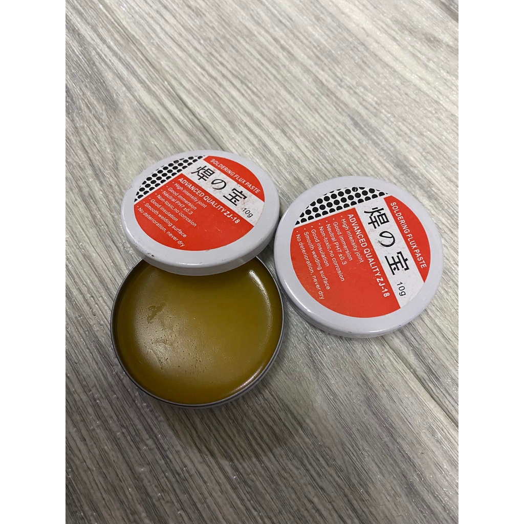 SOLDERING PURE FLUX PASTE ROSIN GREASE QUALITY ZJ18 WIRE WELDING