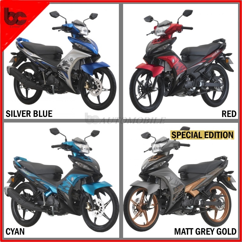 YAMAHA LC135 V7 ORIGINAL BODY SET WITH STICKER / COVER SET / RED / BLUE