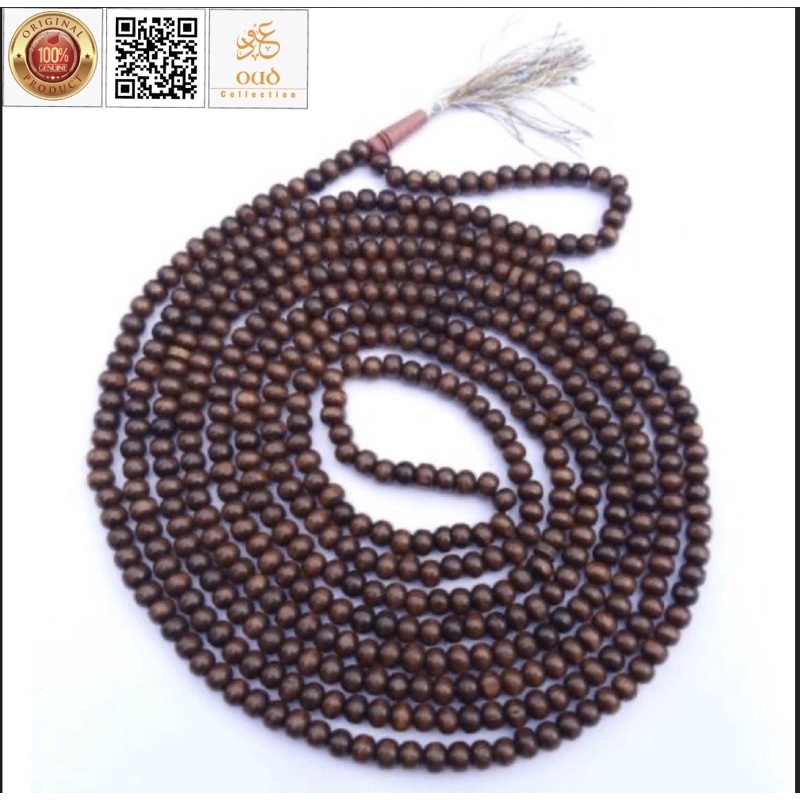 TASBIH KAYU KUKON 1000 BIJI ( SAZE=7MM)