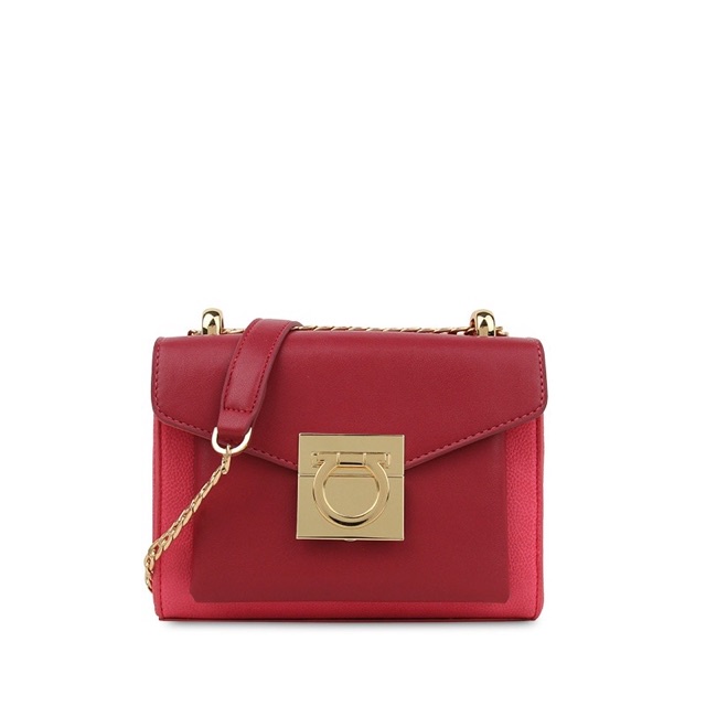 Shanghai REN FLAP CROSSBODY MAGENTA / BEET RED LES Bag (There Is A ...