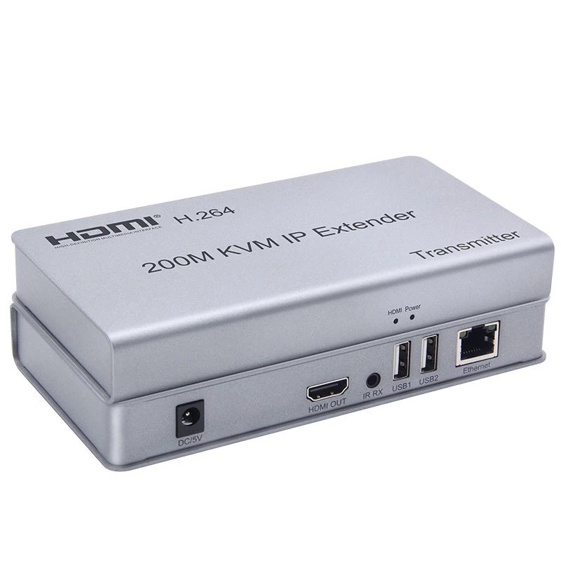 200M HDMI KVM IP Extender Via Cat5e CAT6 Rj45 Cable TCP/IP Transmitter
