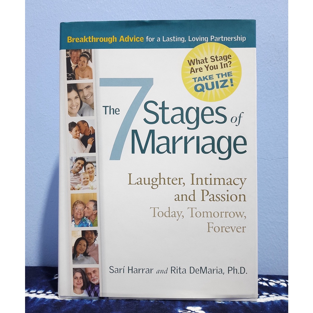 (English Preloved Book) 7 Stages of Marriage: Laughter, Intimacy and Passion Today, Tomorrow, Forever (Hardcover)