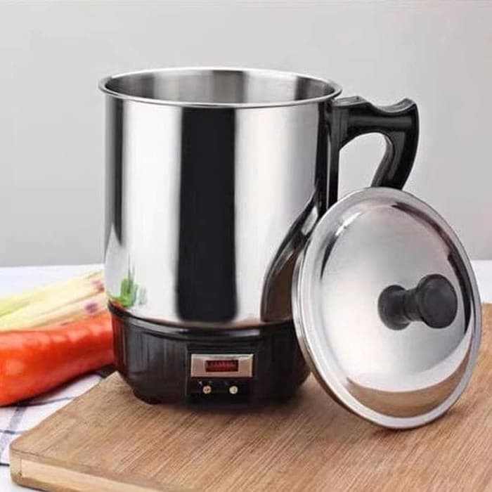 Electric Mini Water Heater Mug Teapot Electric Heating Cup Stainless