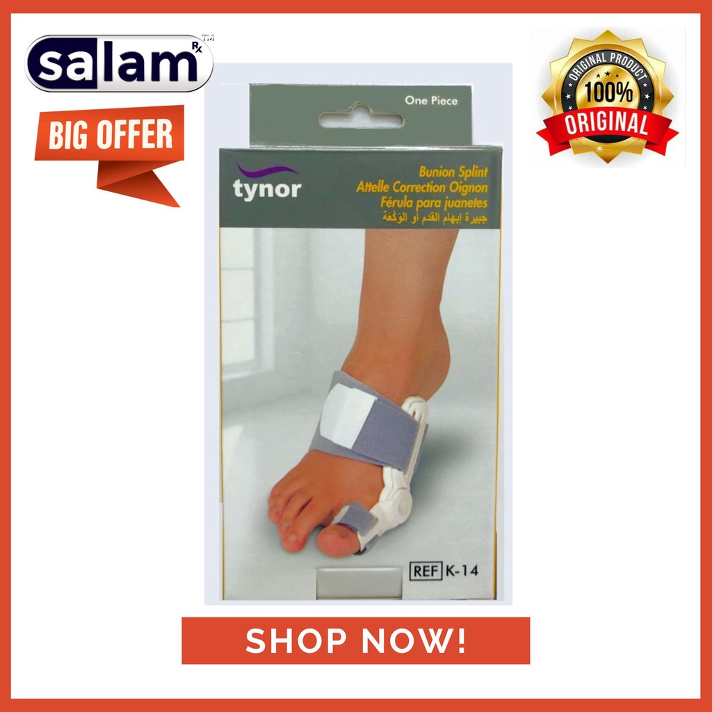 TYNOR BUNION SPLINT ONE PIECE K14 (UNI) Shopee Malaysia