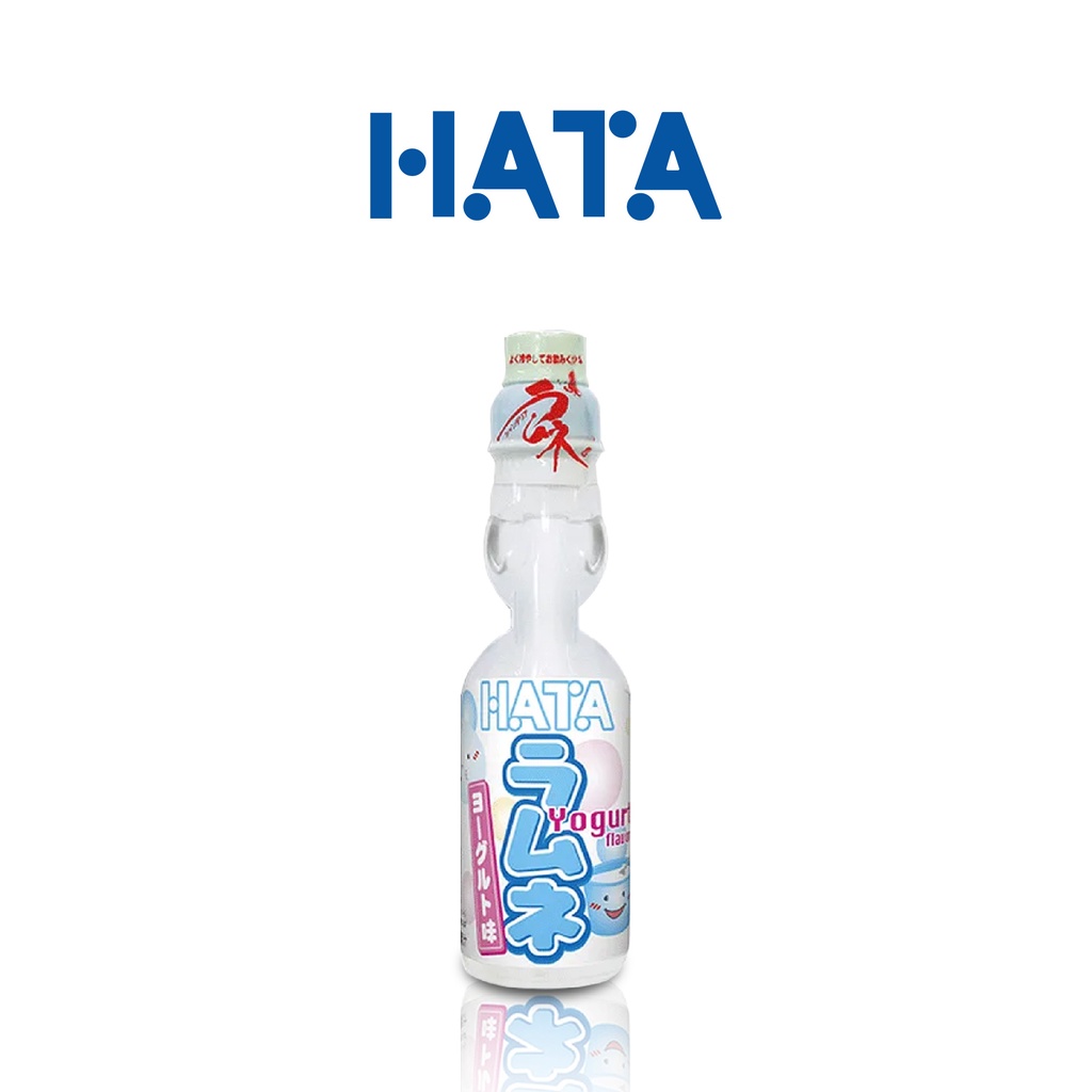 Japan Hatakosen Ramune Frizzy Soda Sweet Yogurt Flavour 200ml