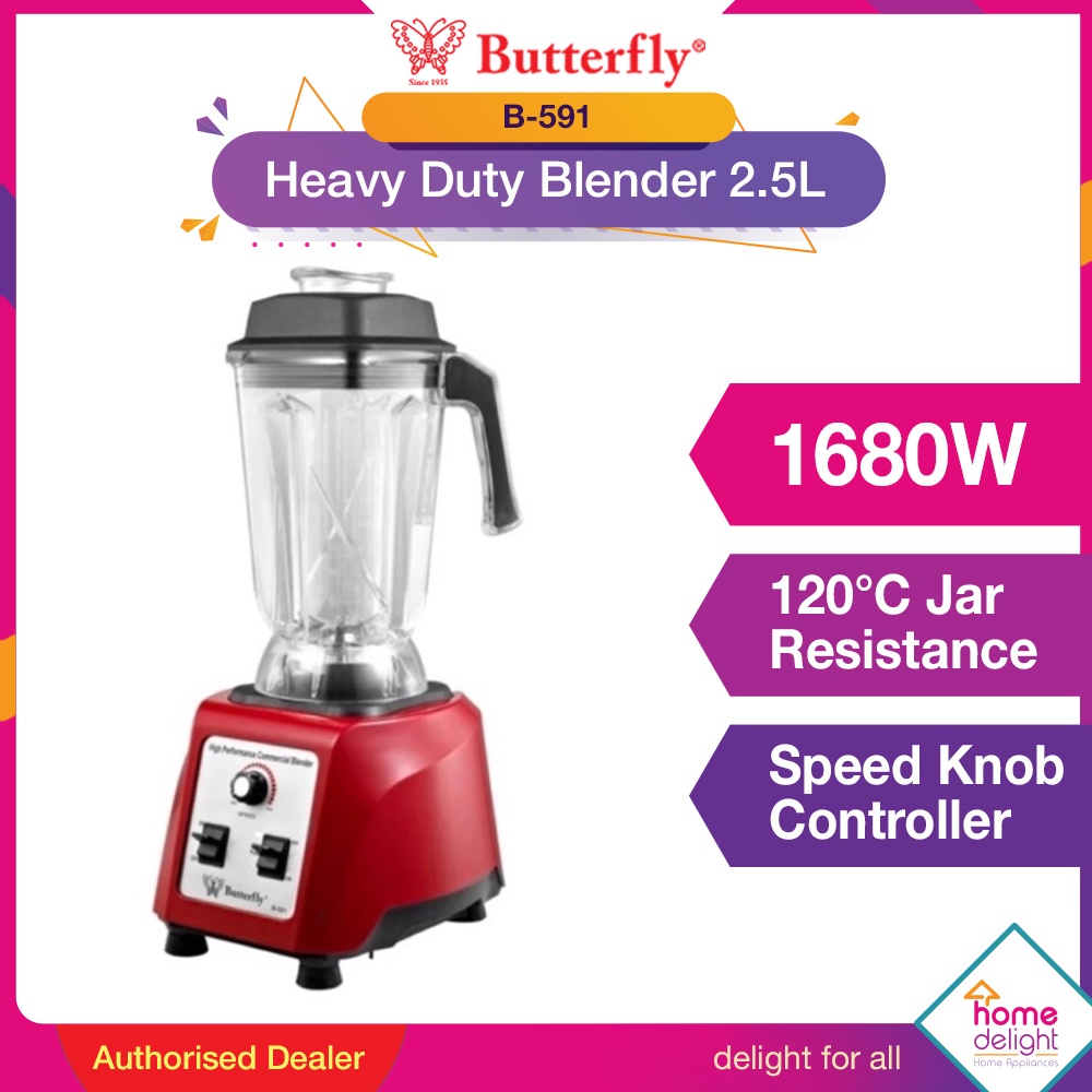 Butterfly B5911680W HeavyDuty Blender Power Blender 1400W